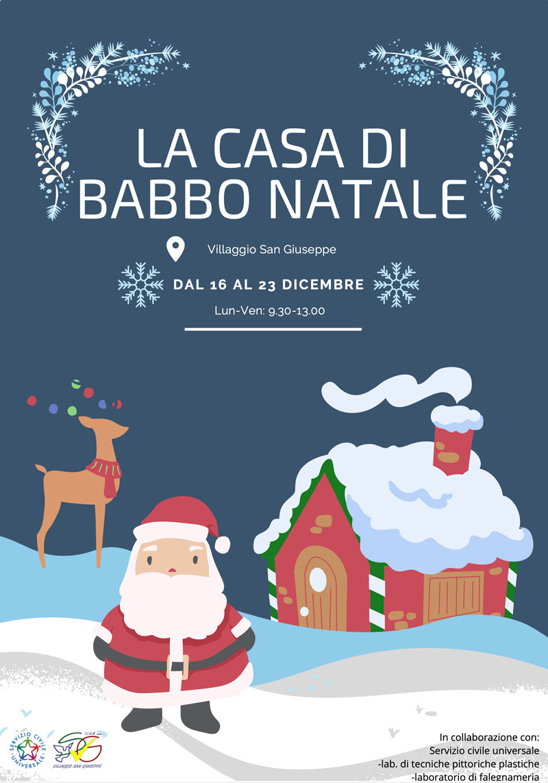 la casa di babbo natale la casa di babbo natale